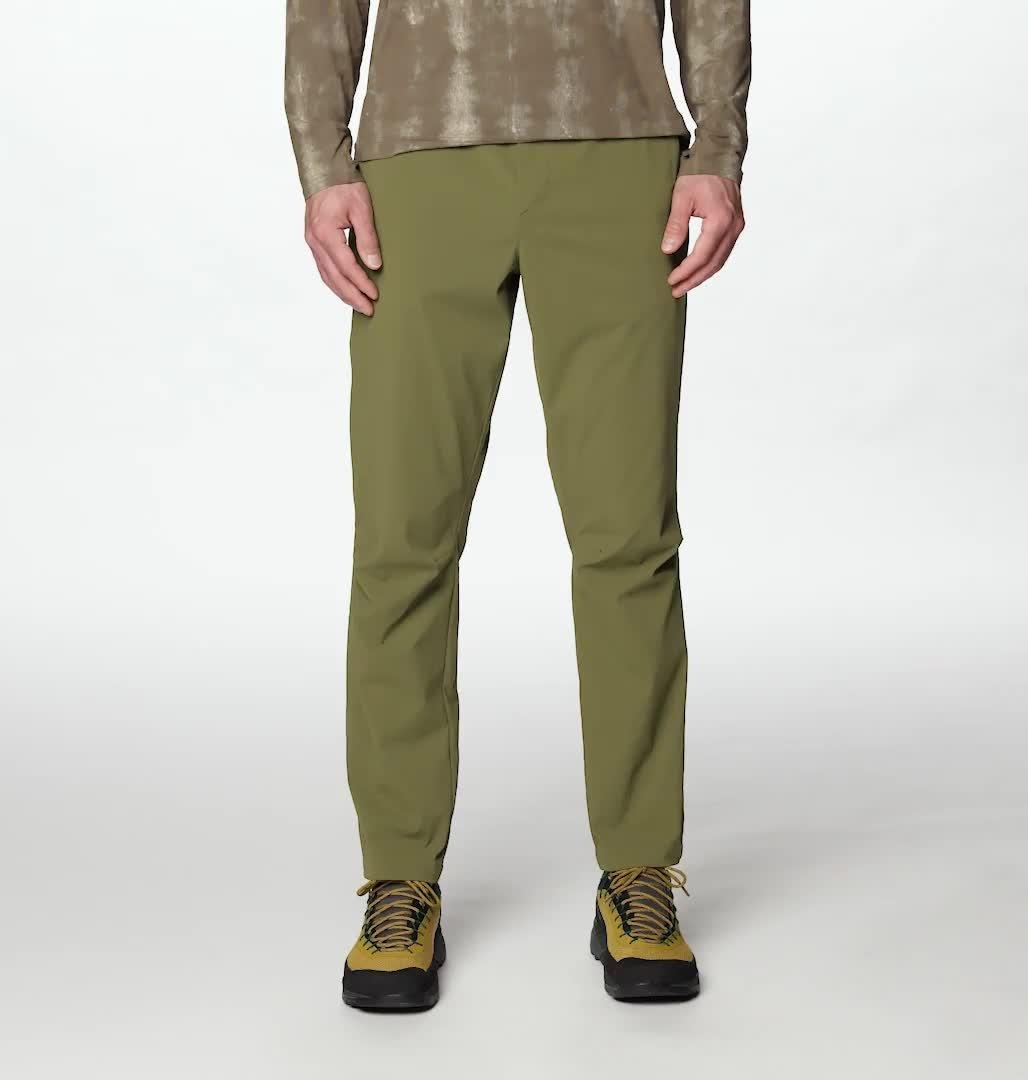 Men's Dynama Pull-on Pant, Color: Combat Green