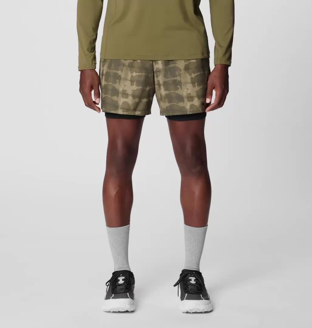 Short Shade Lite, Color: Combat Green Prismatic Print