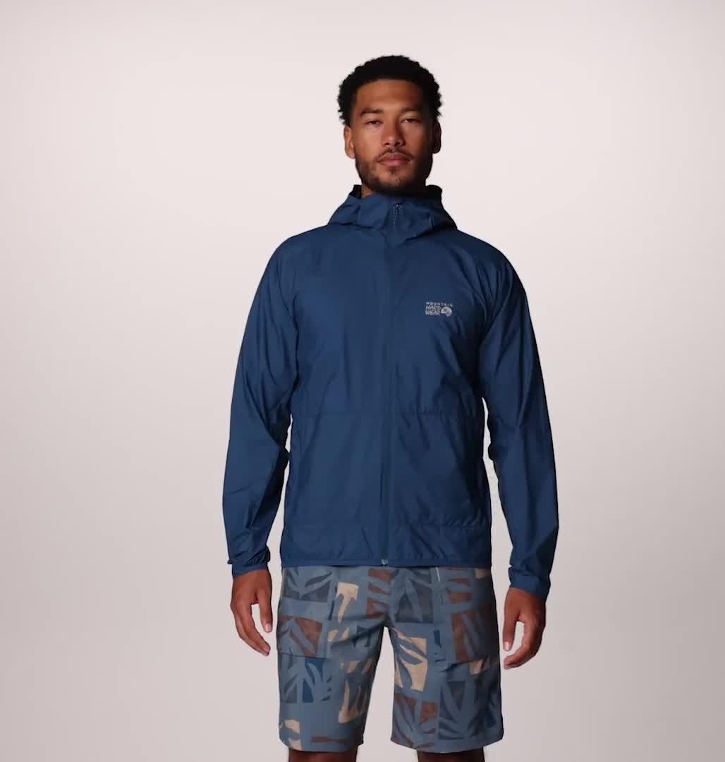 Men's Kor AirShell Hoody, Color: Dark Caspian