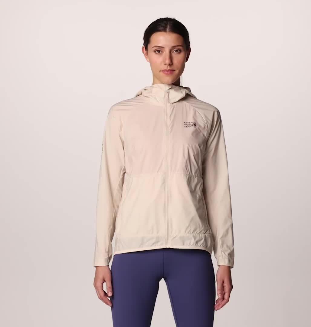 Women's Kor AirShell Hoody, Color: Talc
