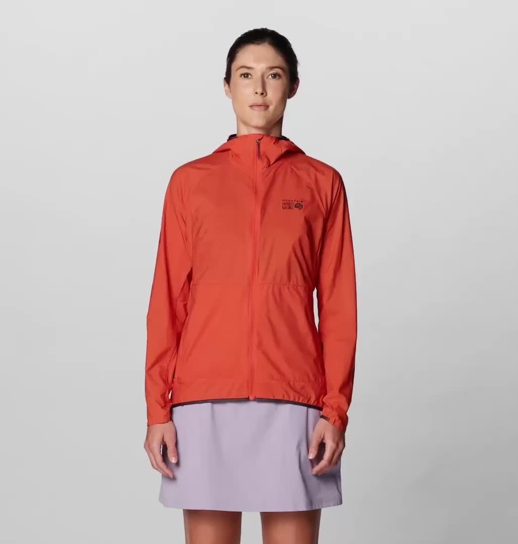 Women's Kor AirShell Hoody, Color: Aspect