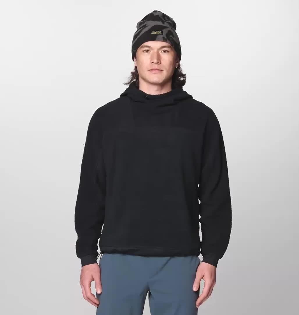 Men's Summit Grid Big Grid Hoody, Color: Black