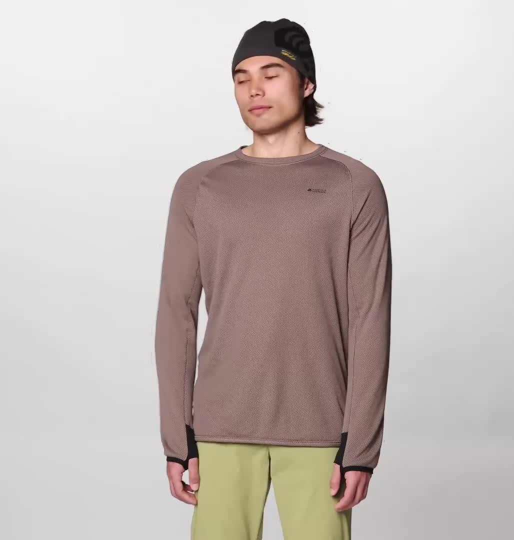 Men's AirMesh Long Sleeve, Color: Wild Taupe
