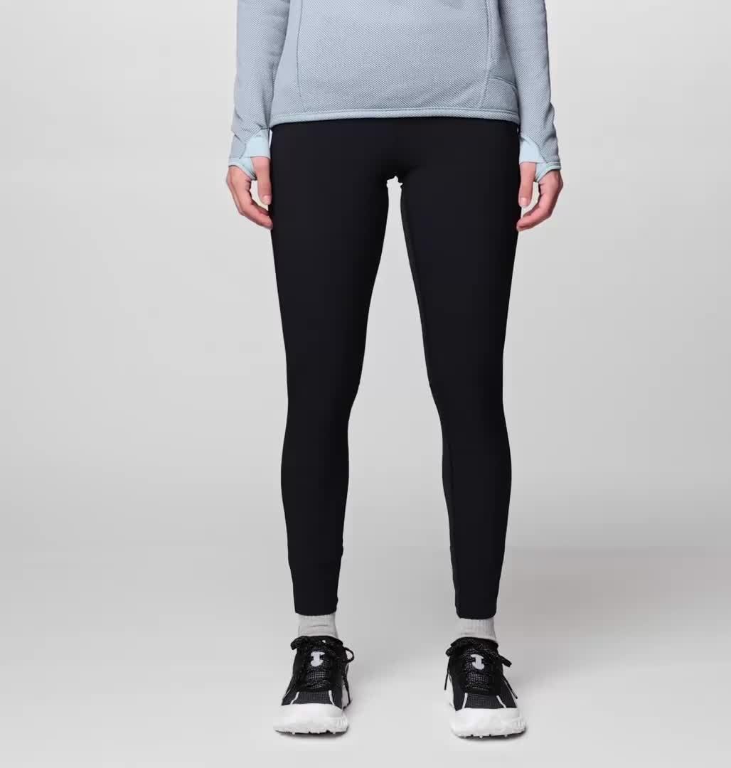 Women's TrailTracker Hybrid Tight, Color: Black