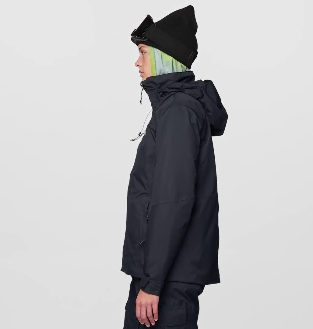 Women's Firefall Trifecta Jacket, Color: Black