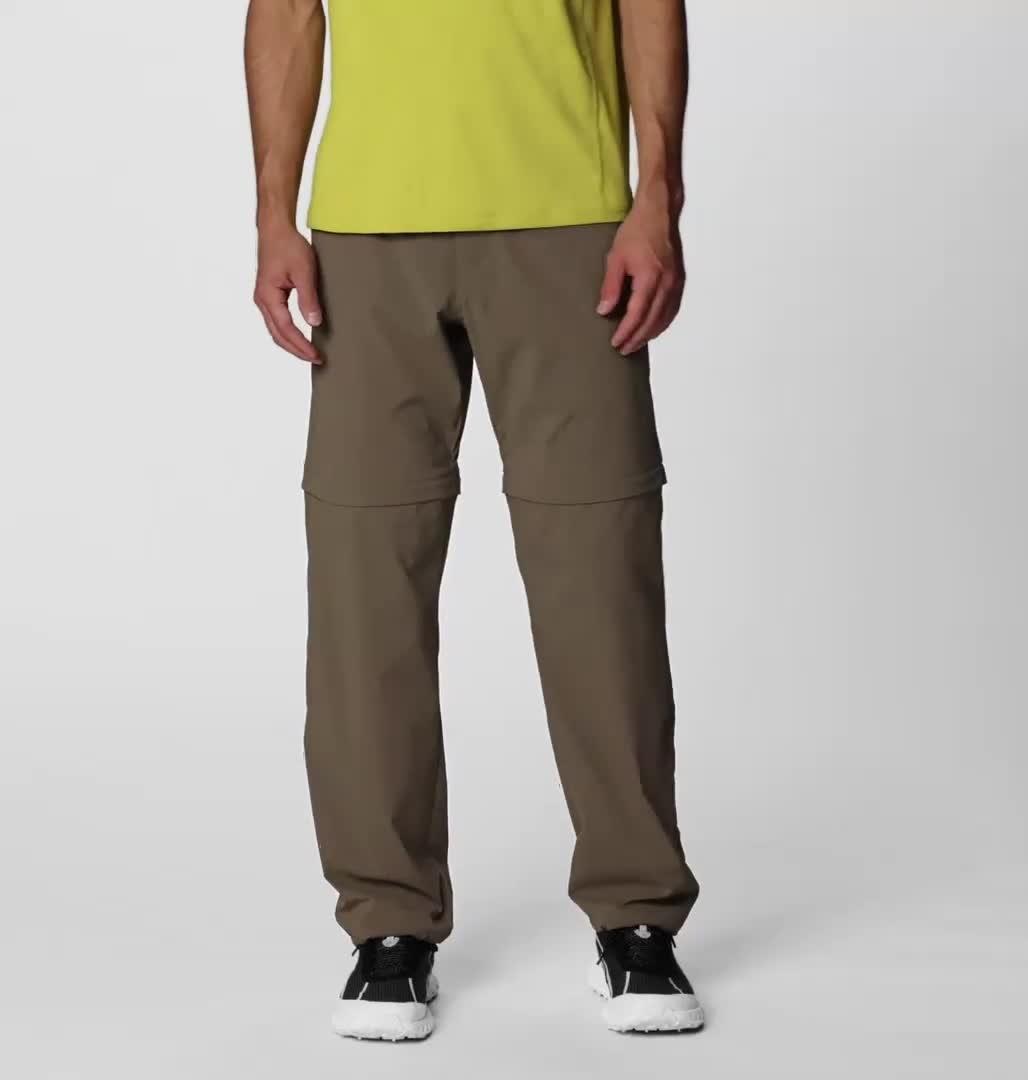 Men's Peak Rambler Convertible Pant, Color: Tierra