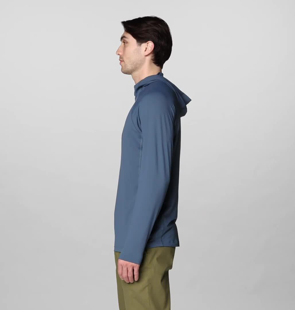 Men's Crater Lake Zip Hoody, Color: Astral Blue