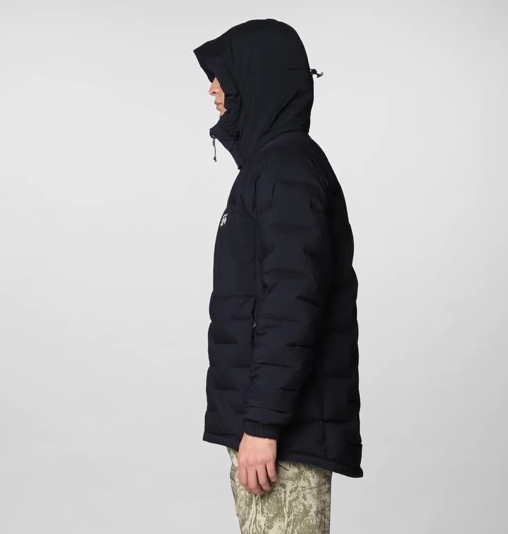 Men's StretchDown Parka, Color: Black