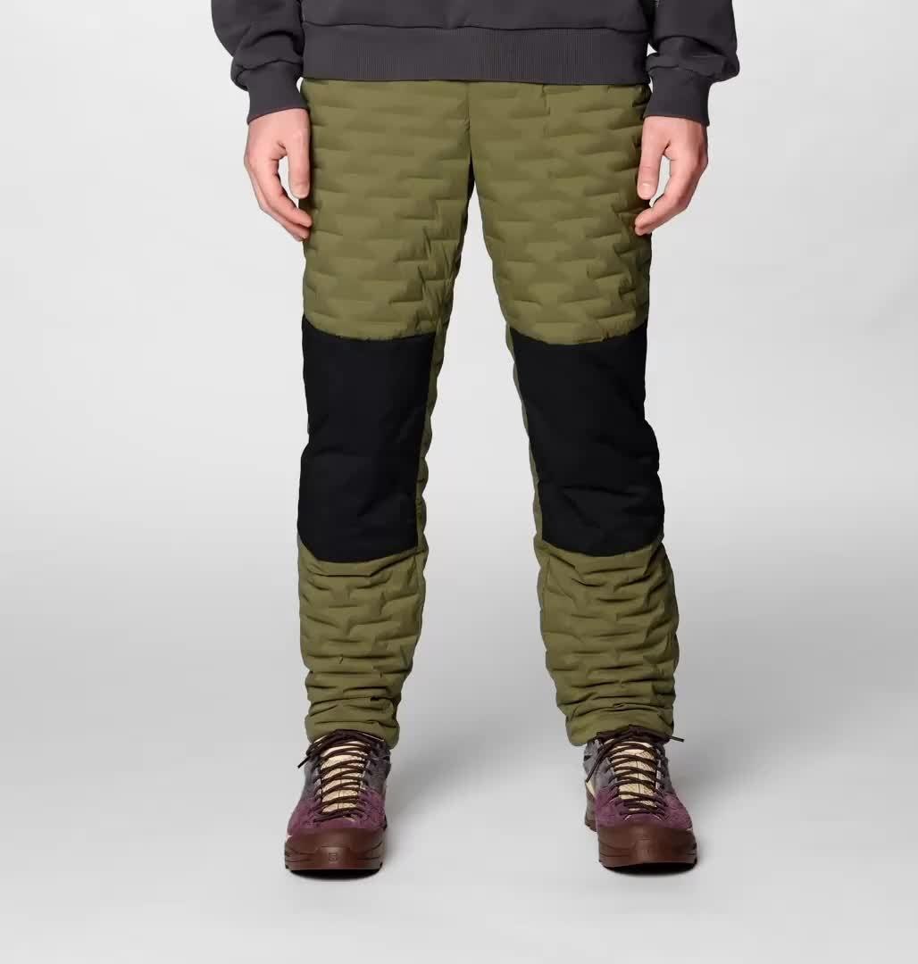 Pantalon l&eacute;ger StretchDown, Color: Combat Green