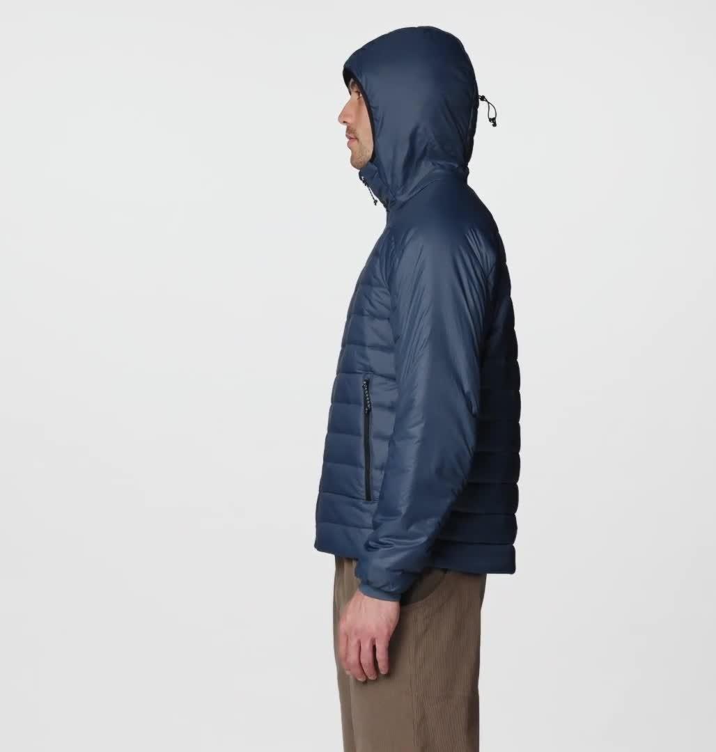 Men's Free Element Hooded Jacket, Color: Astral Blue