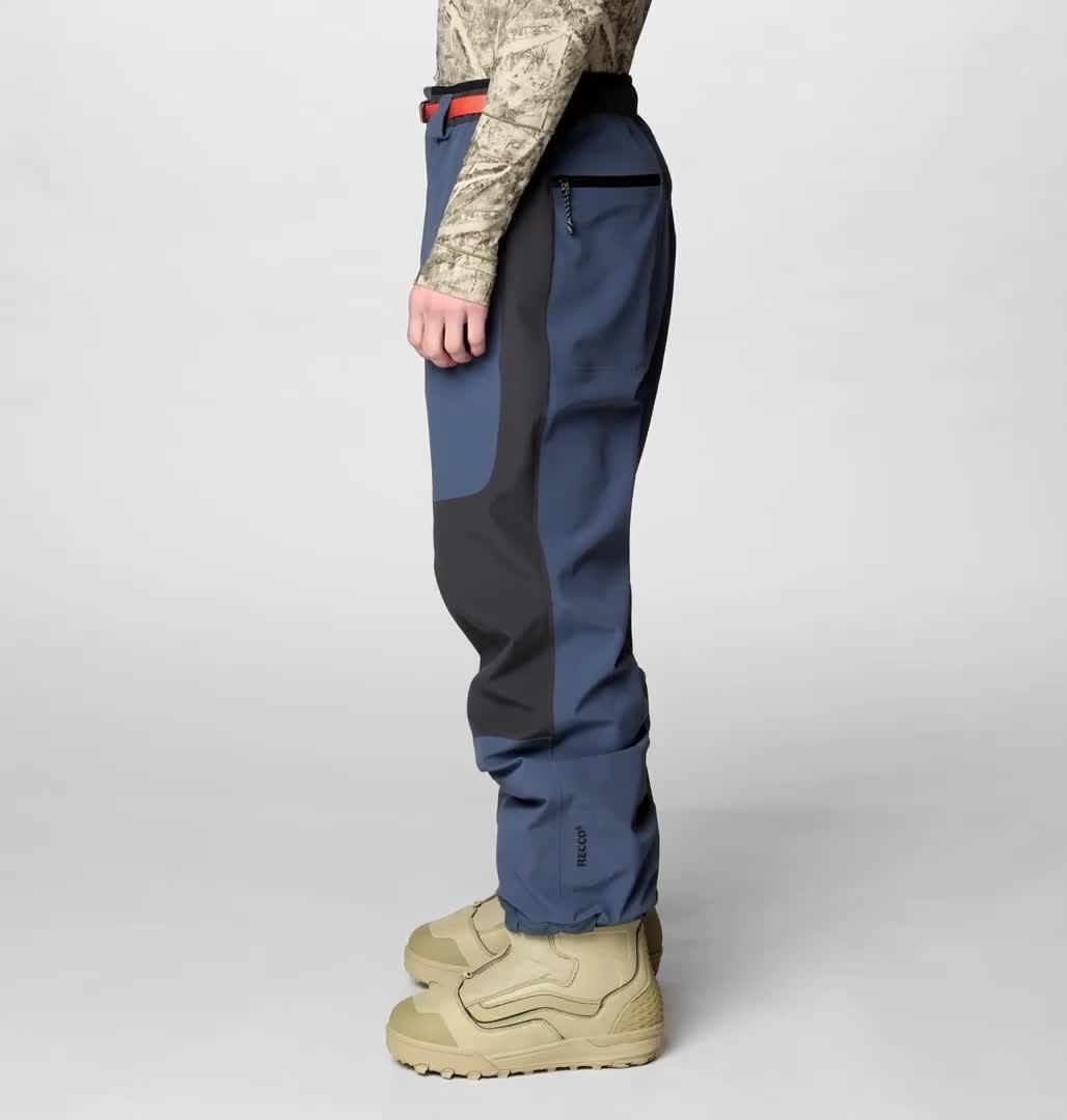 Men's Warp Factor 3L Pant, Color: Astral Blue, Shark