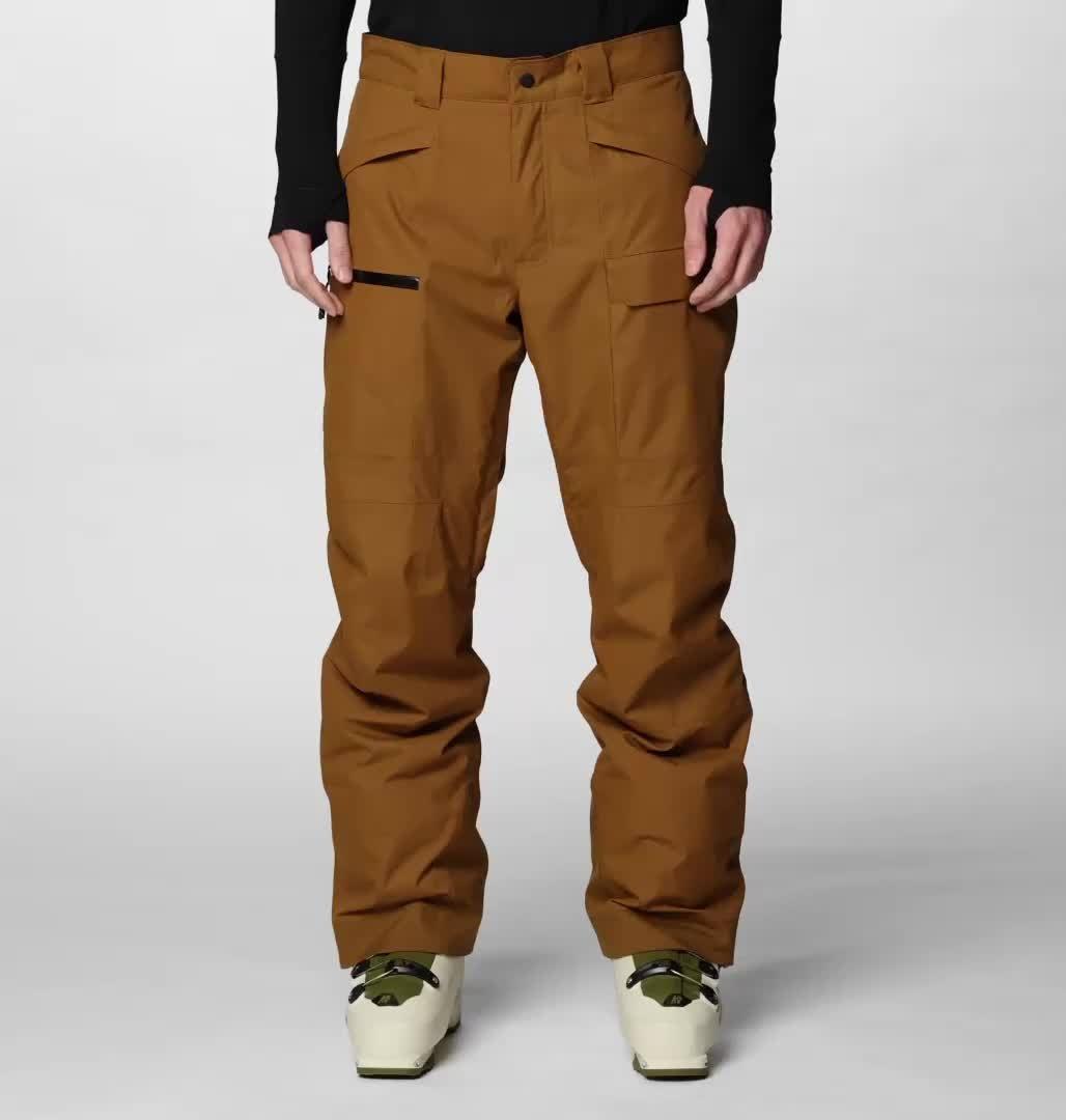 Men's Firefall Insulated Pant, Color: Golden Brown