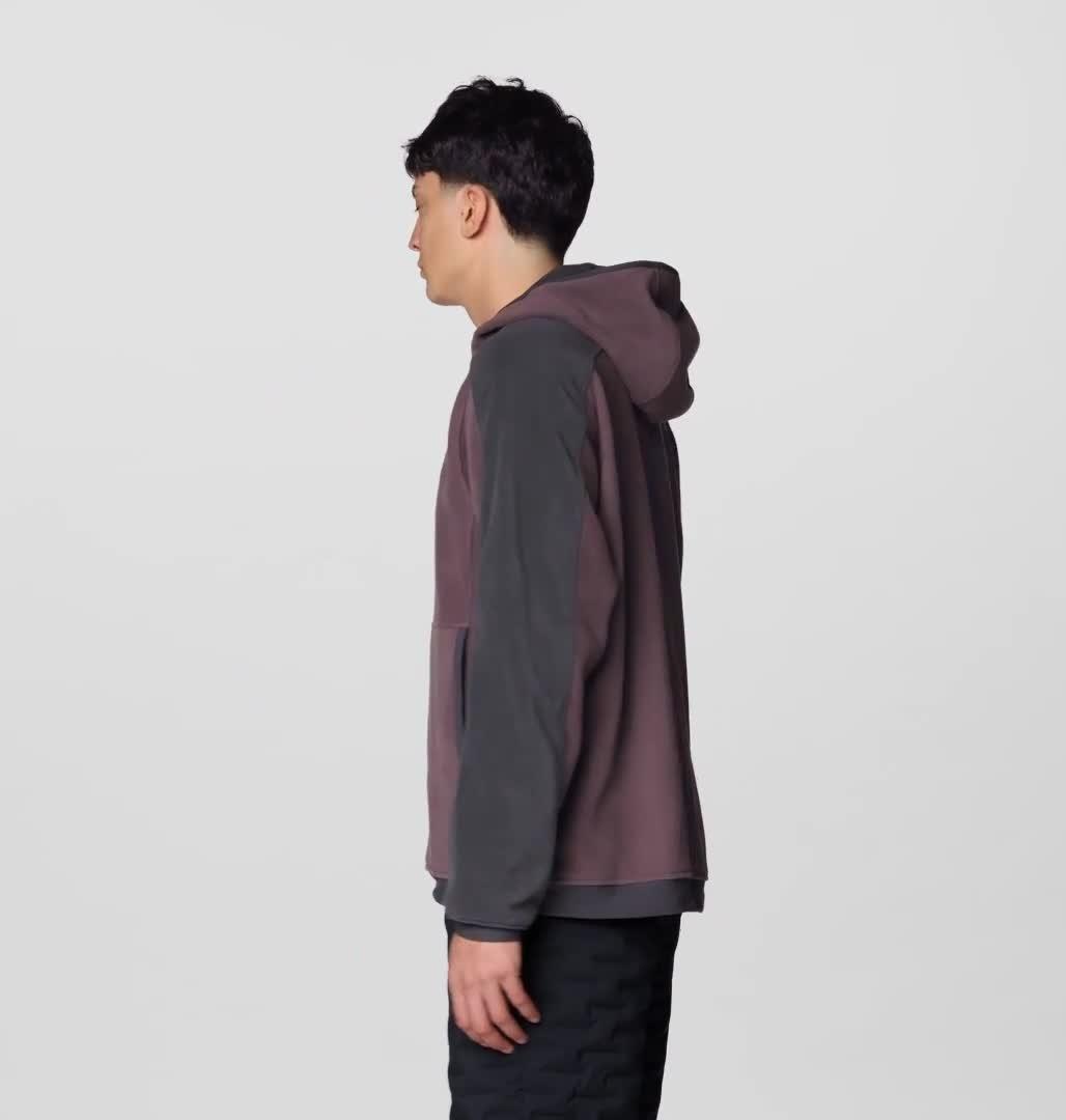 Men's Apr&egrave;s Pro Fleece Hoody, Color: Purple Sage, Shark