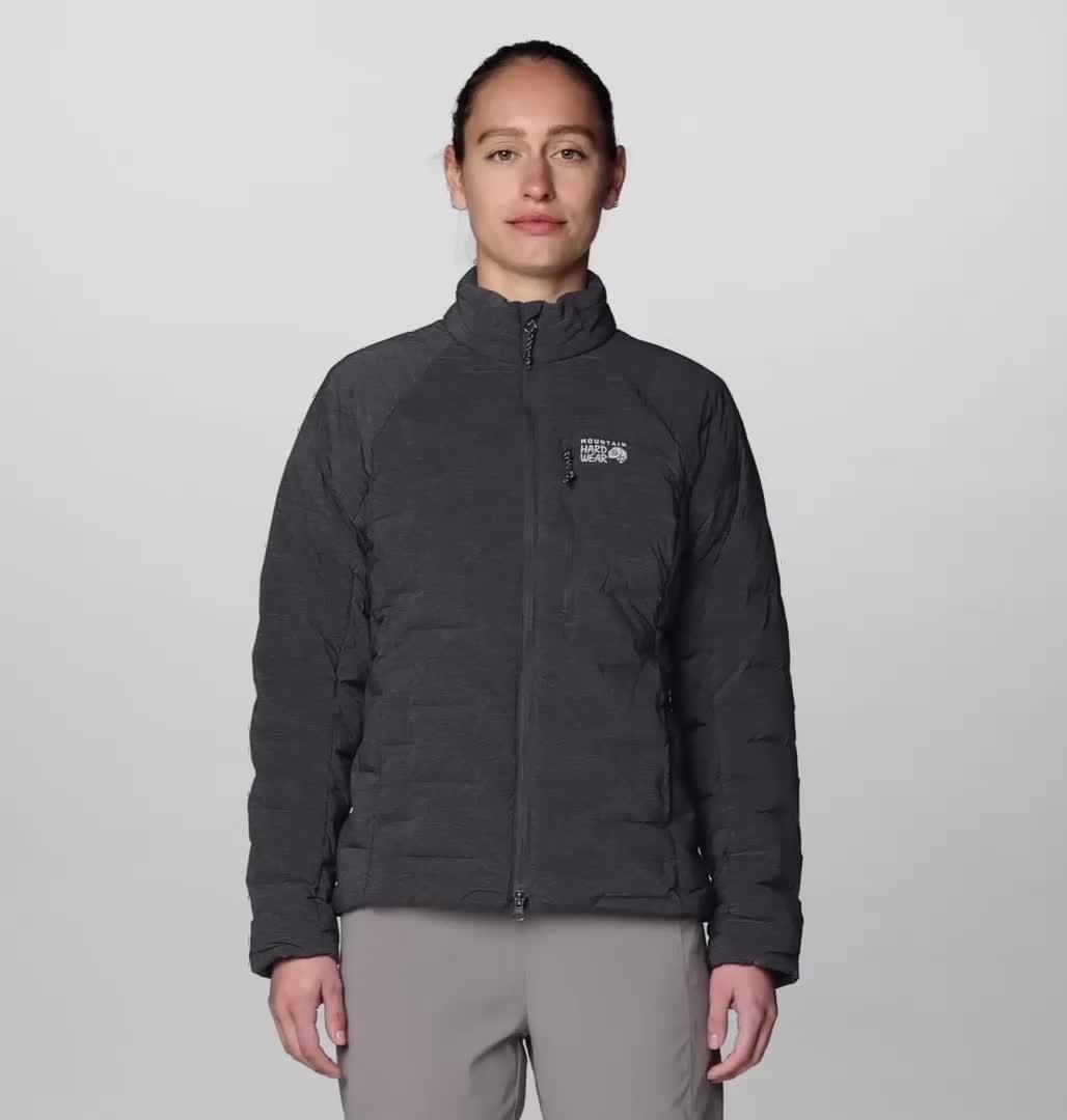 Women's StretchDown Jacket, Color: Volcanic Heather