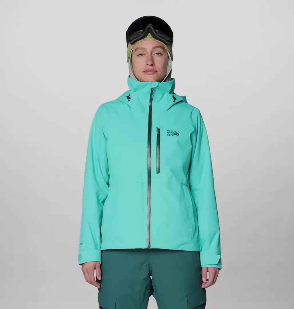 Women's Firefall Insulated Jacket, Color: Aqua Marina
