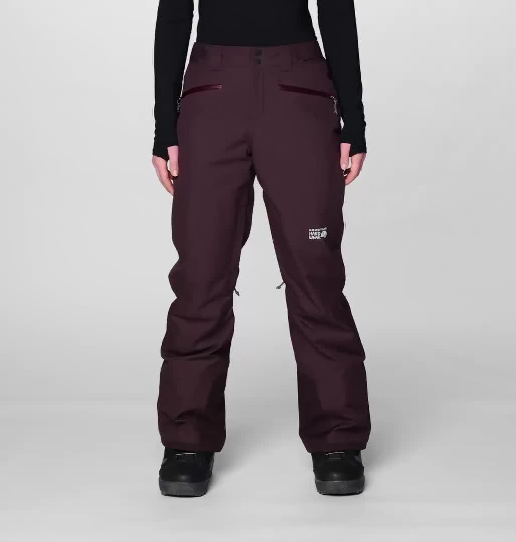 Women's Firefall Pant, Color: Deep Mulberry