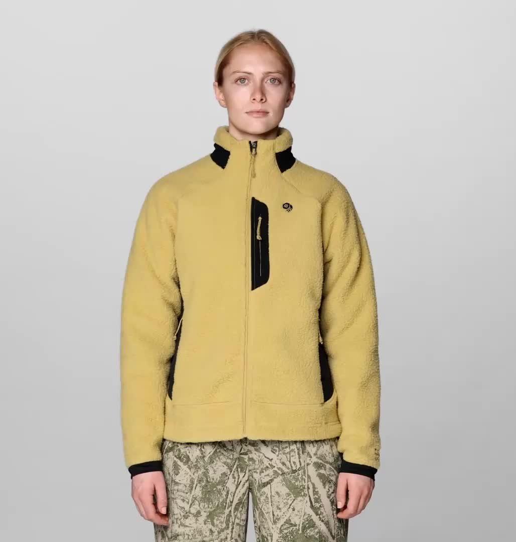 Women's Deep Drift Fleece Full Zip, Color: Prairie
