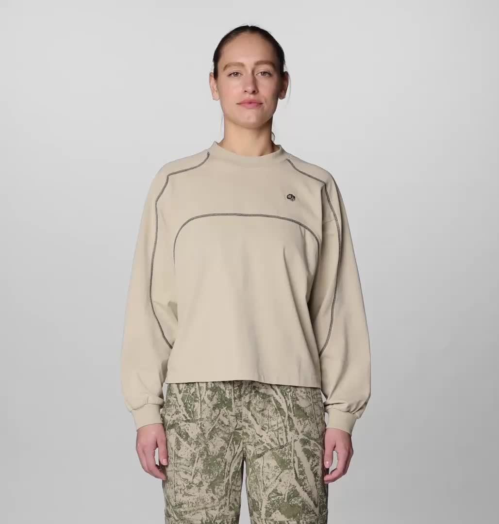 Women's Hardwear Supply Long Sleeve Shirt, Color: Fossil