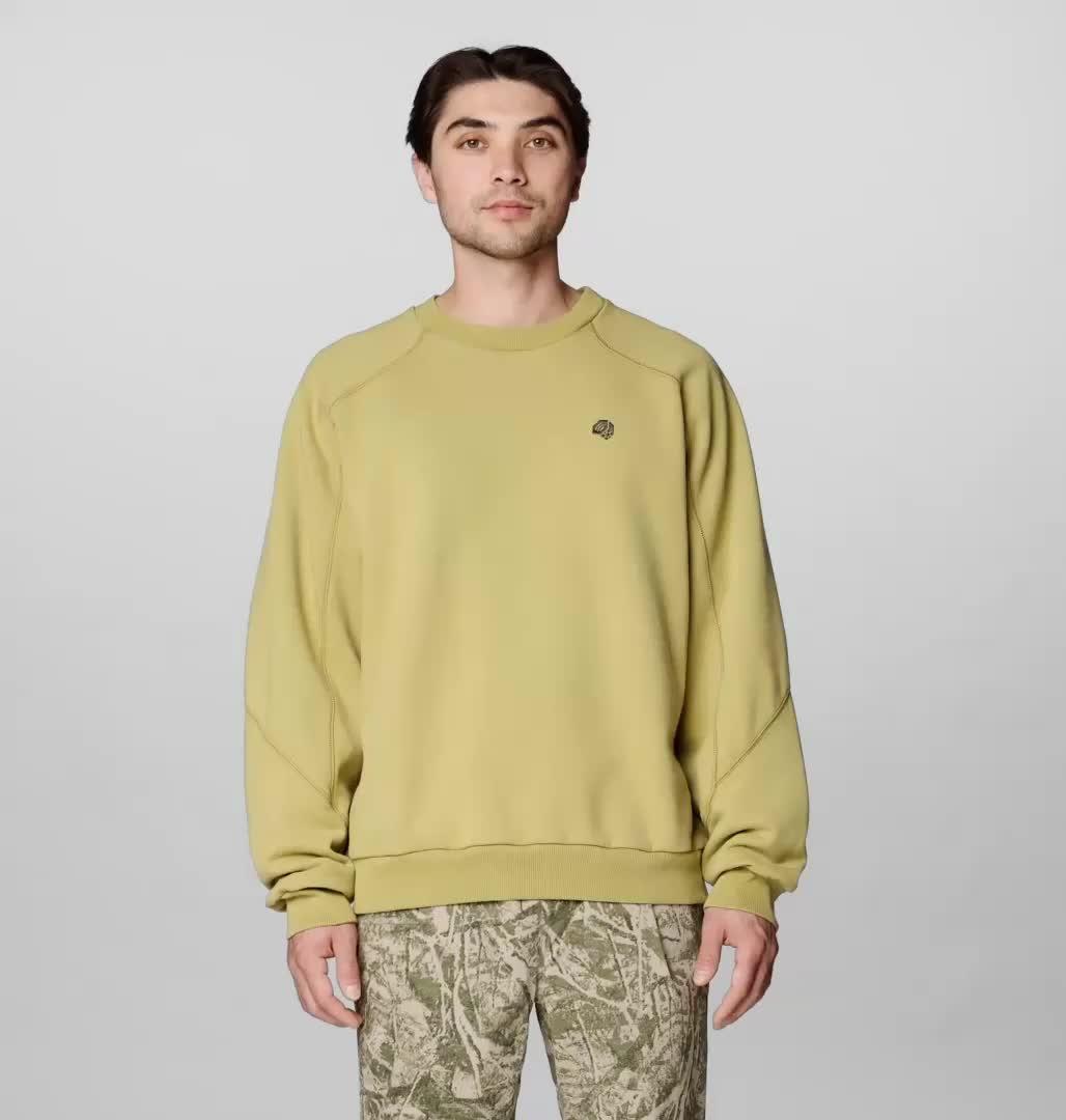 Men's Hardwear Supply Pullover Crew, Color: Forest Moss