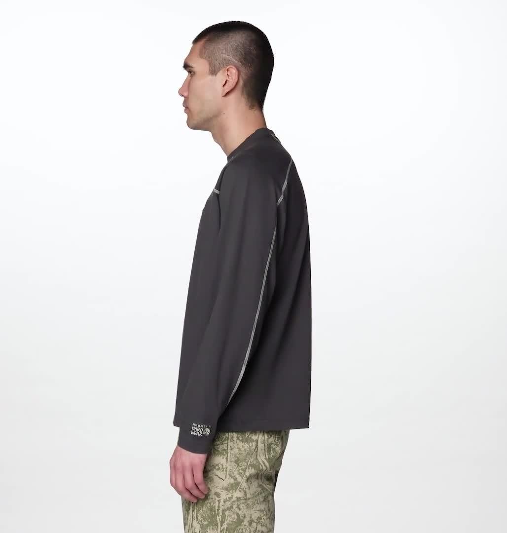 Chemise &agrave; manches longues Hardwear Supply, Color: Shark