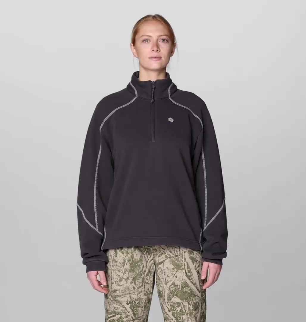 Women's Hardwear Supply Quarter Zip, Color: Shark