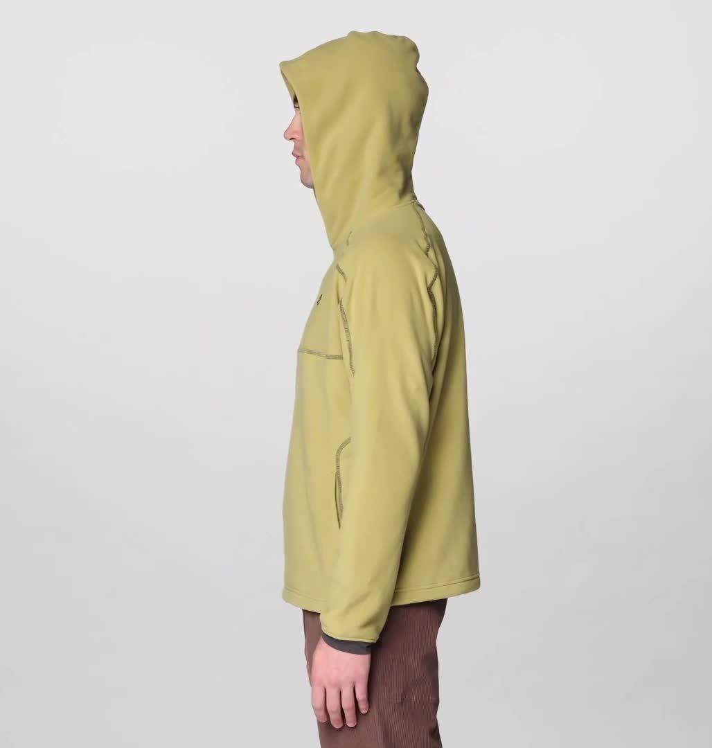 Men's Microchill Hoody, Color: Forest Moss